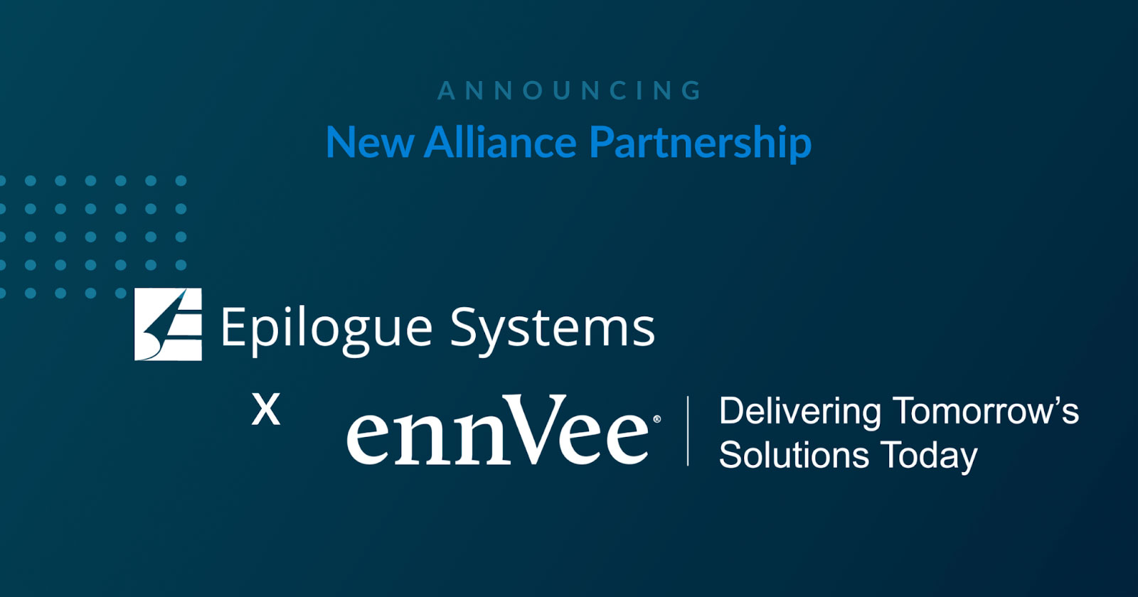 Epilogue Systems Partners With eEnnVee